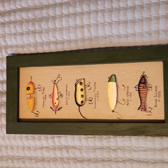 Hand painted wooden lure pucture. - Picture 7 of 7